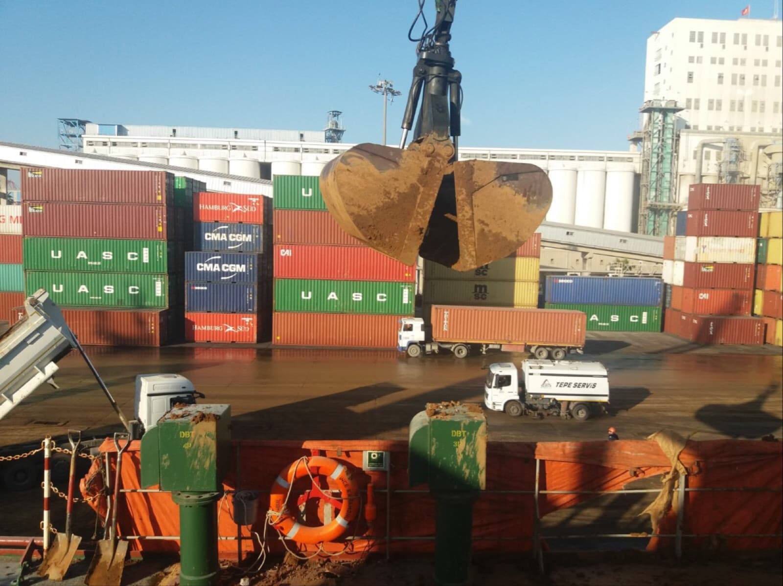 Mersin 35.000 Ton Çinko Cevheri Yüklemesi — MV İnce Kastamonu